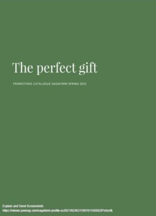 The Perfect Gift , Sagaform Spring 2021